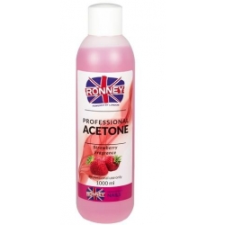 RONNEY - Aceton o zapachu truskawki ACETONE STRAWBERRY 1000 ml